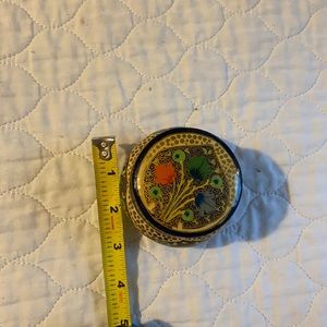 Hand painted jewelry/trinket box